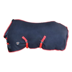 Horse Exercise Sheet Polar Fleece Cooler Blanket Wicks Moisture Turquoise 4350